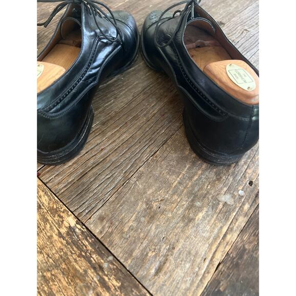 Bally Men’s Black Leather Oxford Dress Shoes Size 8.5 JL - Picture 5 of 9